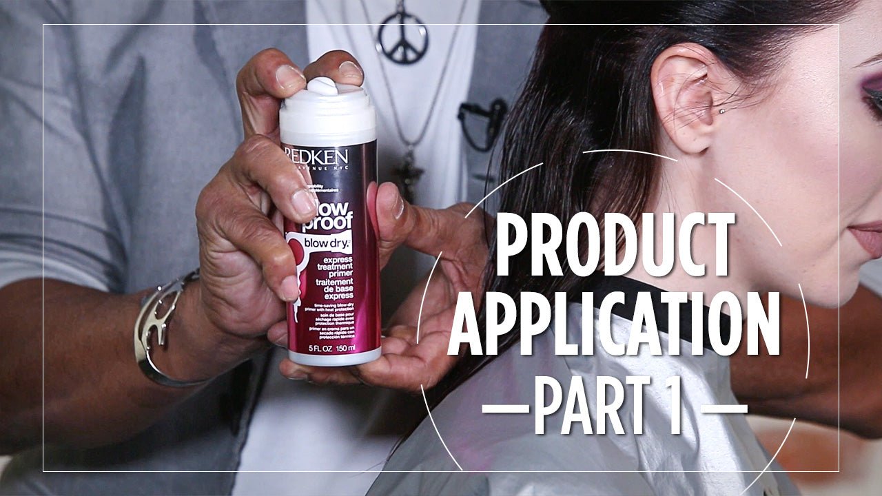 How to Apply Hair Products Before Blow Drying - Sam Villa Pro