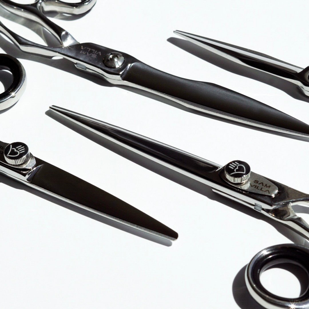Comfortable And Ergonomic Shears - Best Professional Hair Cutting Shears For Hairdressers - Sam Villa Pro