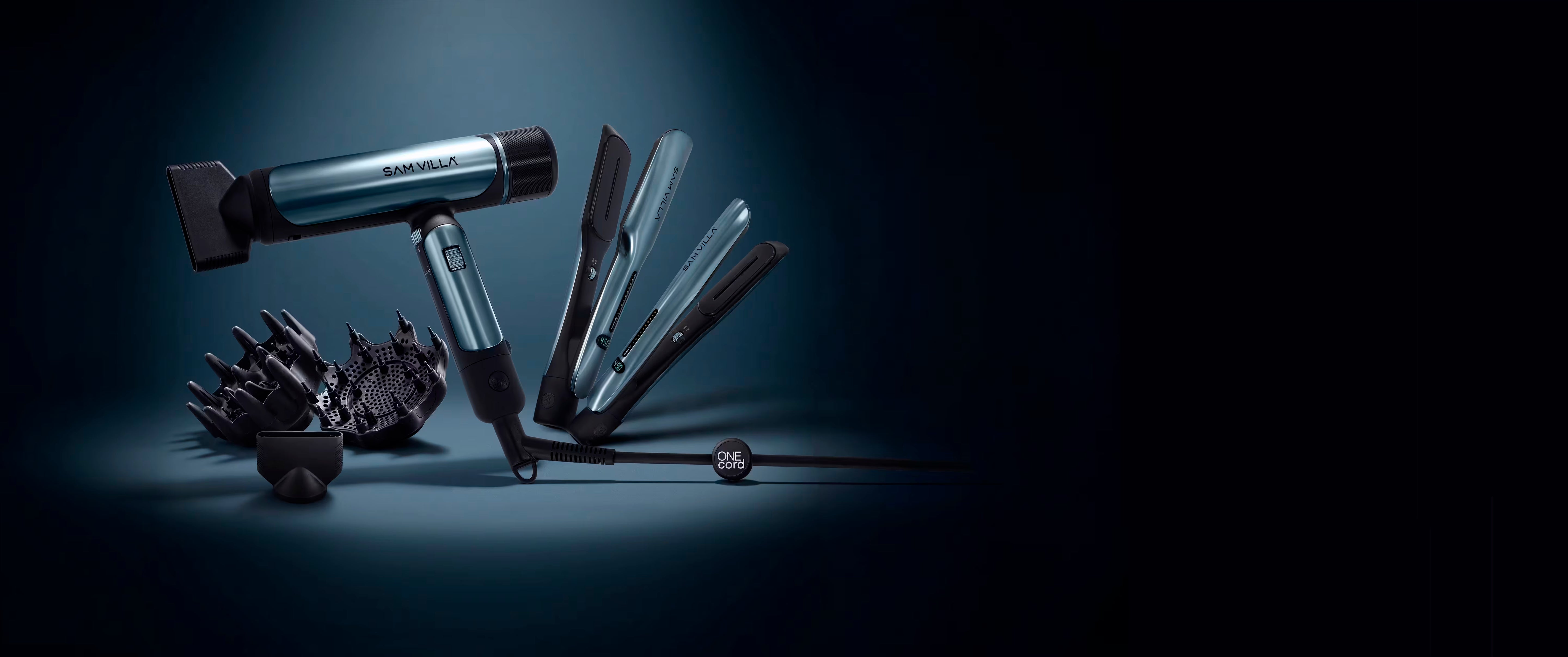 The Complete System: SessionONE High-Torque Digital Hair Dryer, SessionONE Digital Styler and SessionONE WIDE Styler