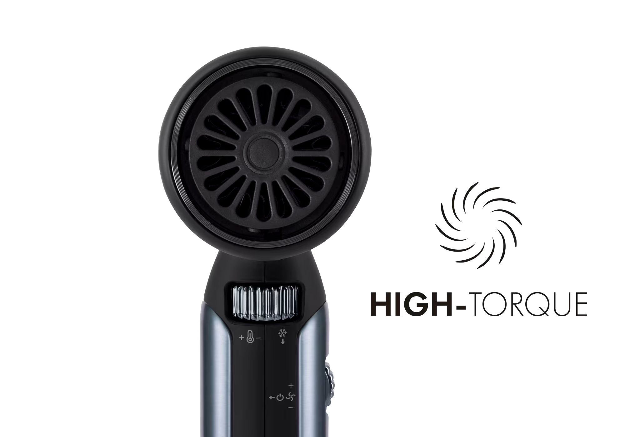 digital hair dryer with HIGH-TORQUE technology