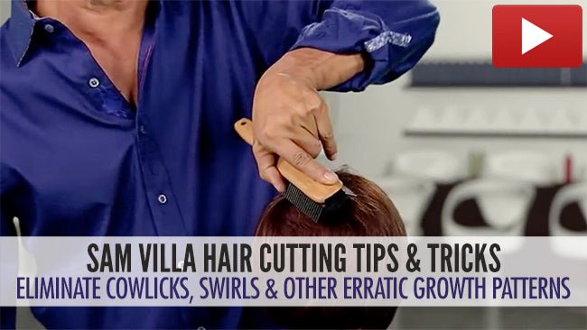 How to control hair growth patterns - Sam Villa Pro