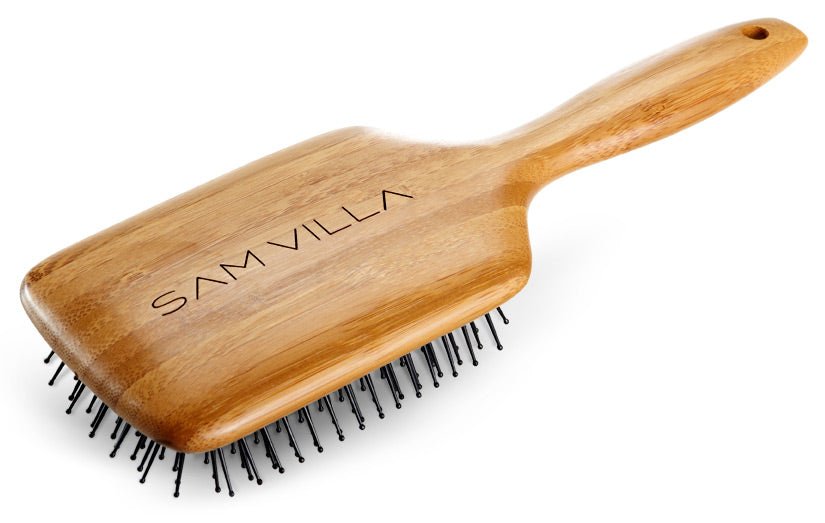 Trick for Removing Tangles with a Detangling Brush - Sam Villa Pro
