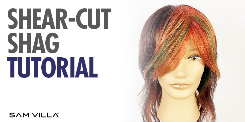 Shag Haircut Without the Guesswork Shear-cut vs Razor-cut | Sam Villa
