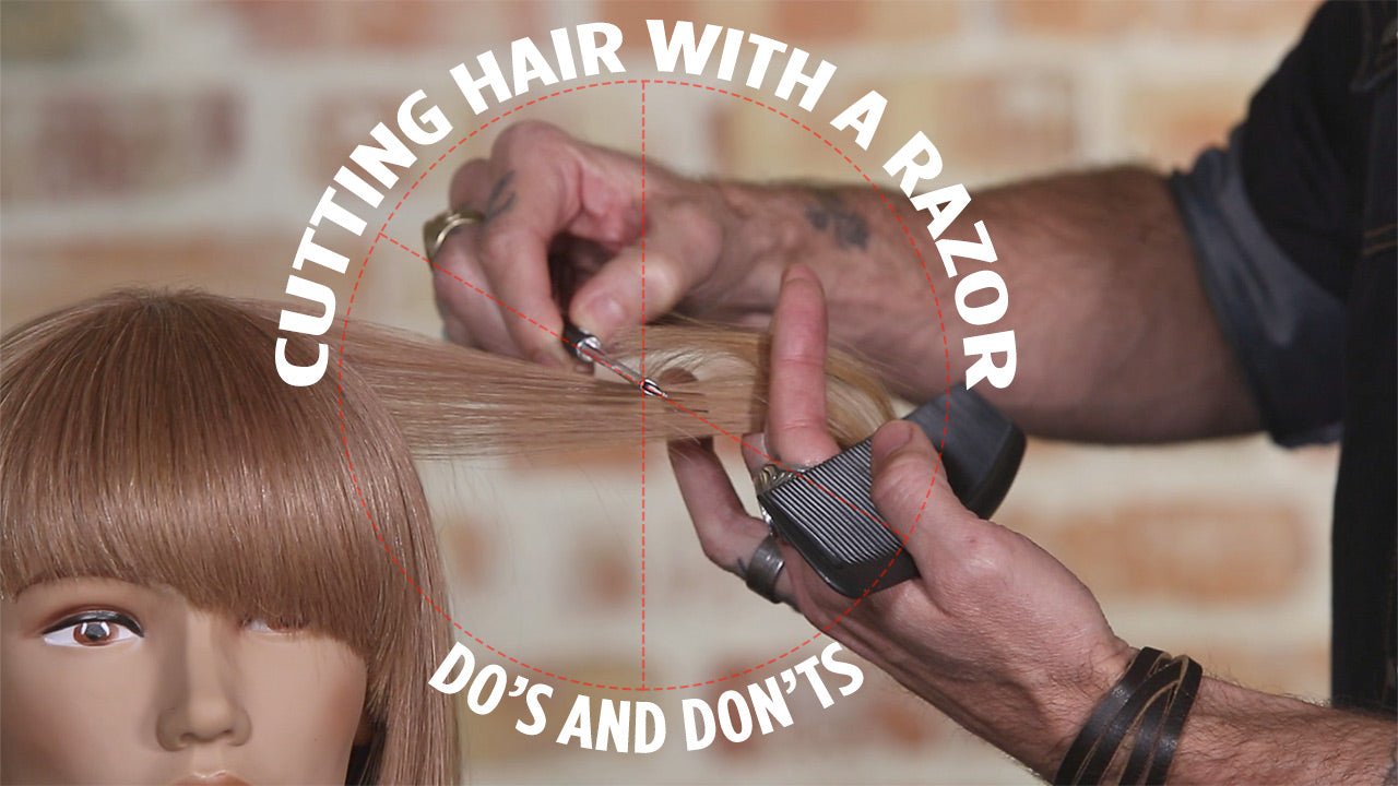 Cutting Hair With a Razor: Do's and Don'ts - Sam Villa Pro