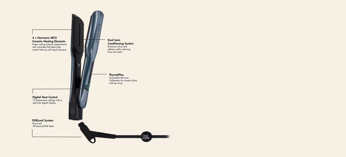 SessionONE Quad-Powered WIDE Digital Styler