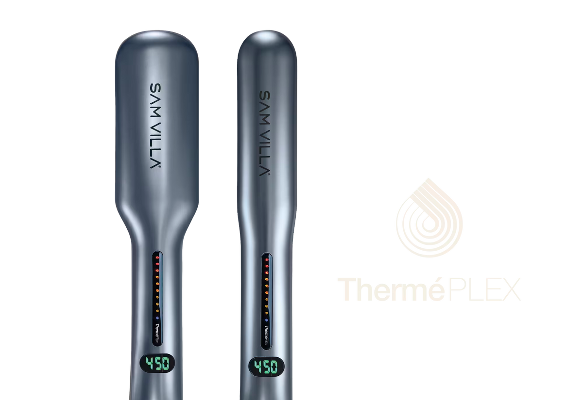 SessionONE digital flat iron and SessionONE wide flat iron with TherméPLEX technology