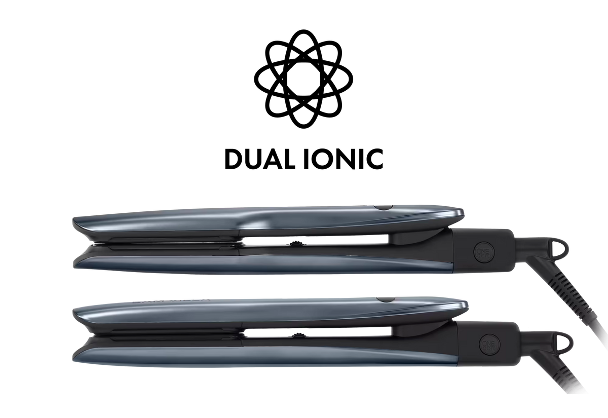 SessionONE digital flat iron and SessionONE wide flat iron