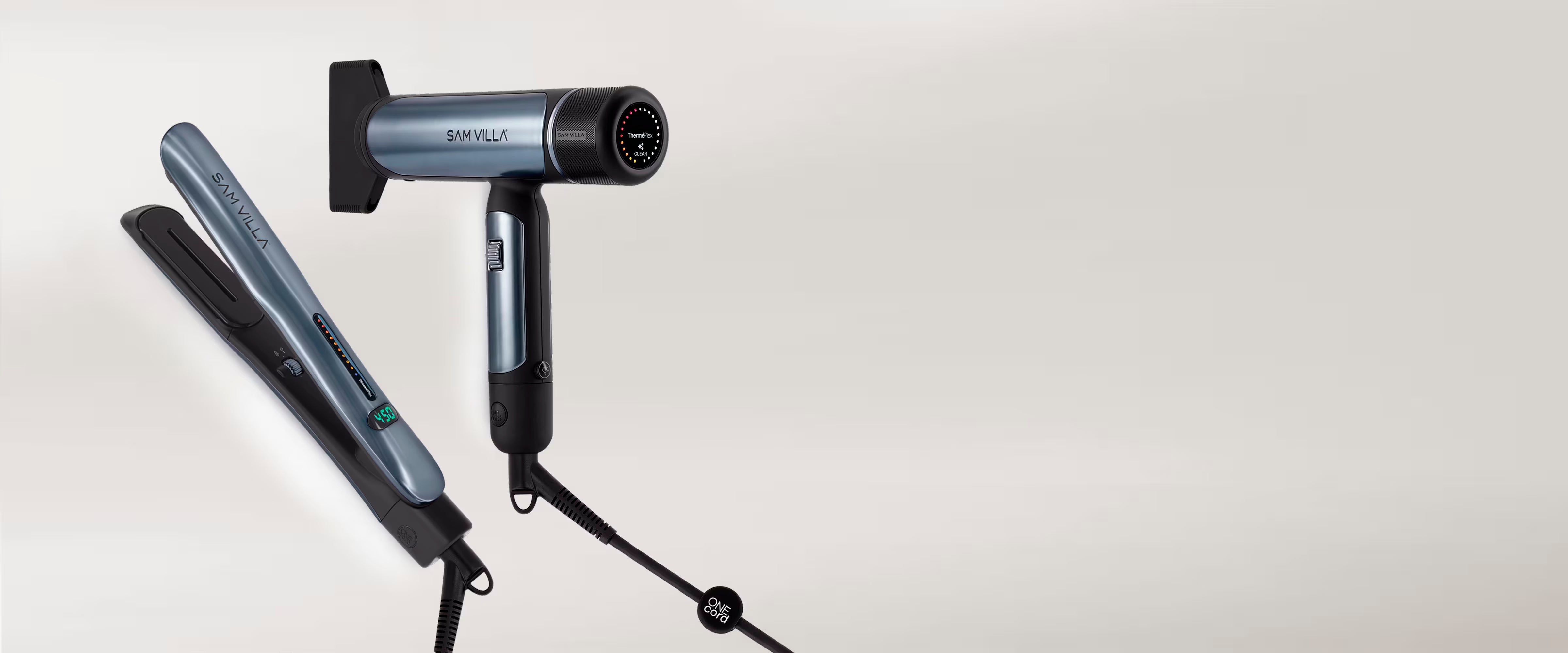 The Core System: SessionONE High-Torque Digital Hair Dryer and SessionONE Digital Styler 