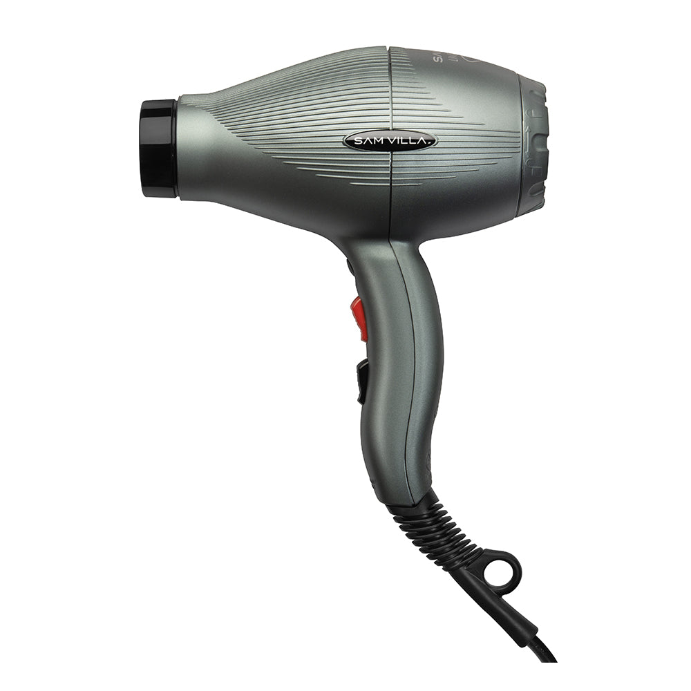 Sam Villa Light Ionic Blow Dryer in Sea Smoke.
