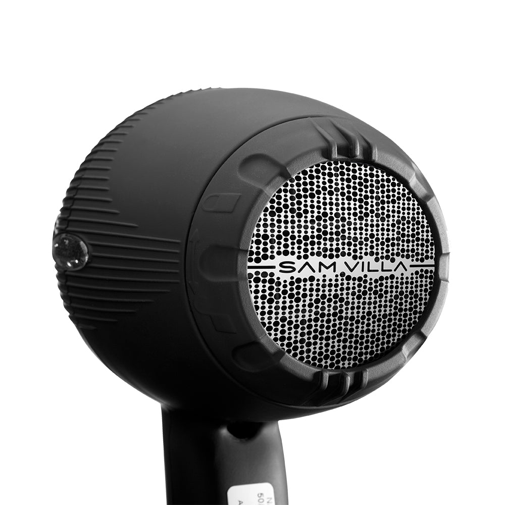 Professional lightweight, quiet ionic blow dryer for fast drying and frizz reduction. Salon-grade hair dryer with ergonomic design for more shine and less frizz. 