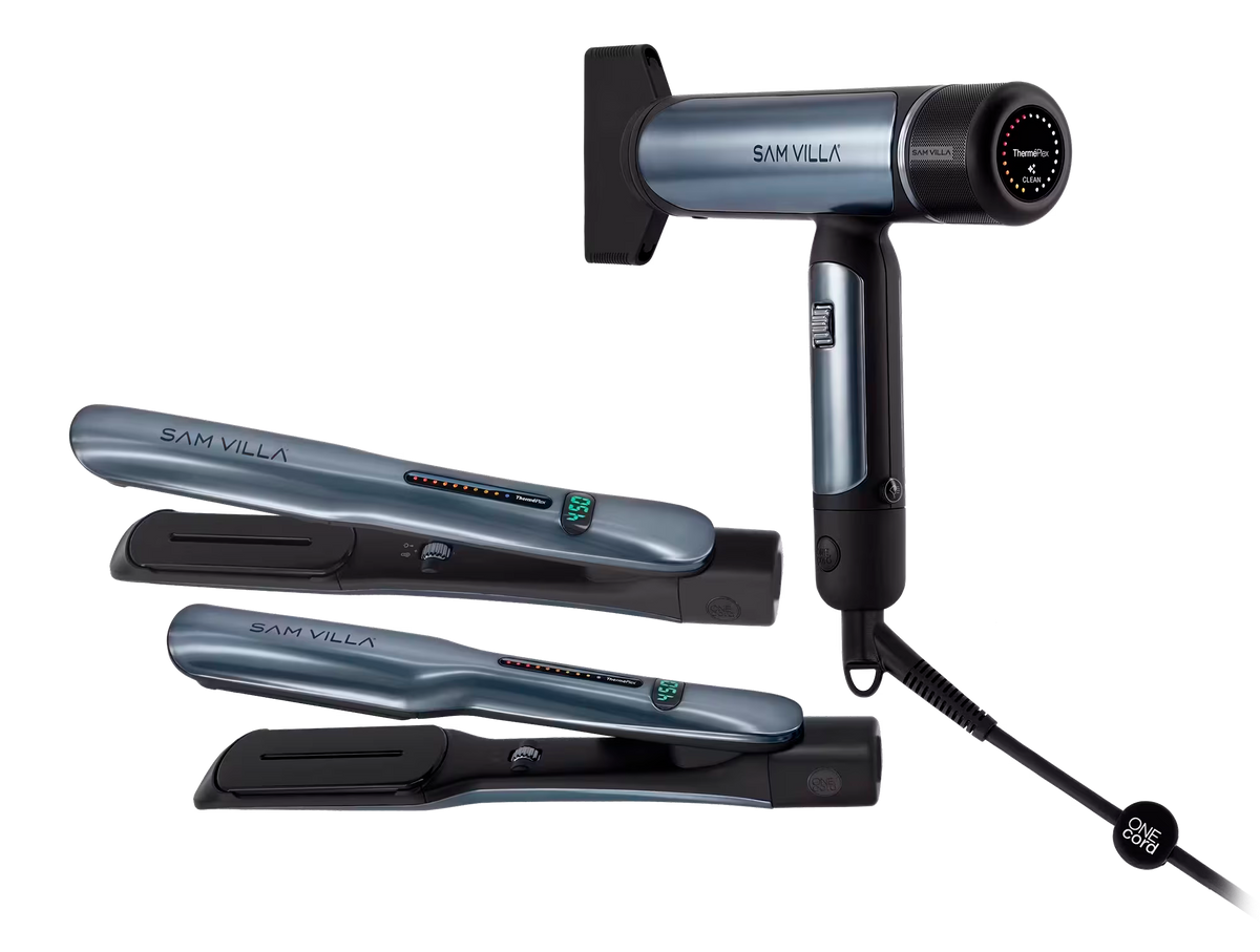 The Complete System: SessionONE High-Torque Digital Hair Dryer, SessionONE Digital Styler and SessionONE WIDE Styler