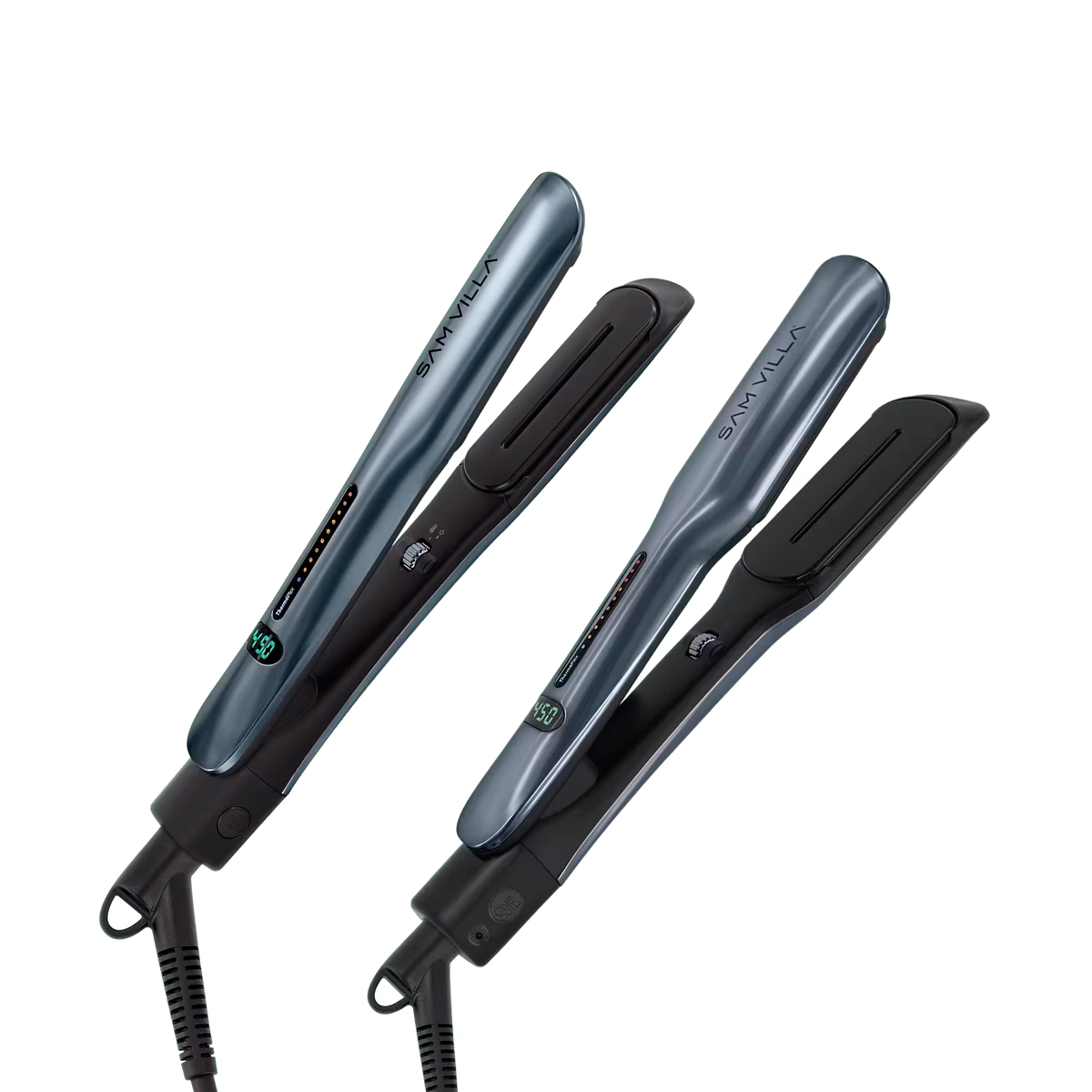wide flat iron hair straightener and digital flat iron hair straightener