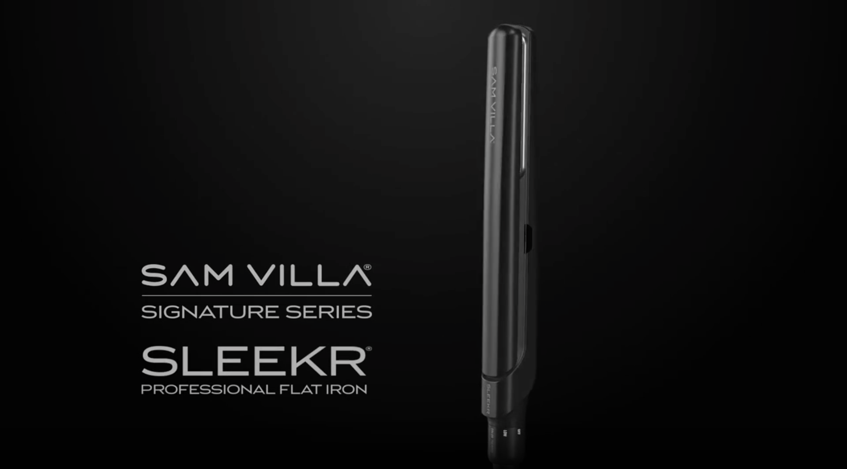 Sam Villa Signature Series SLEEKR Straightening Flat Iron_Features and Benefits. Product specifications