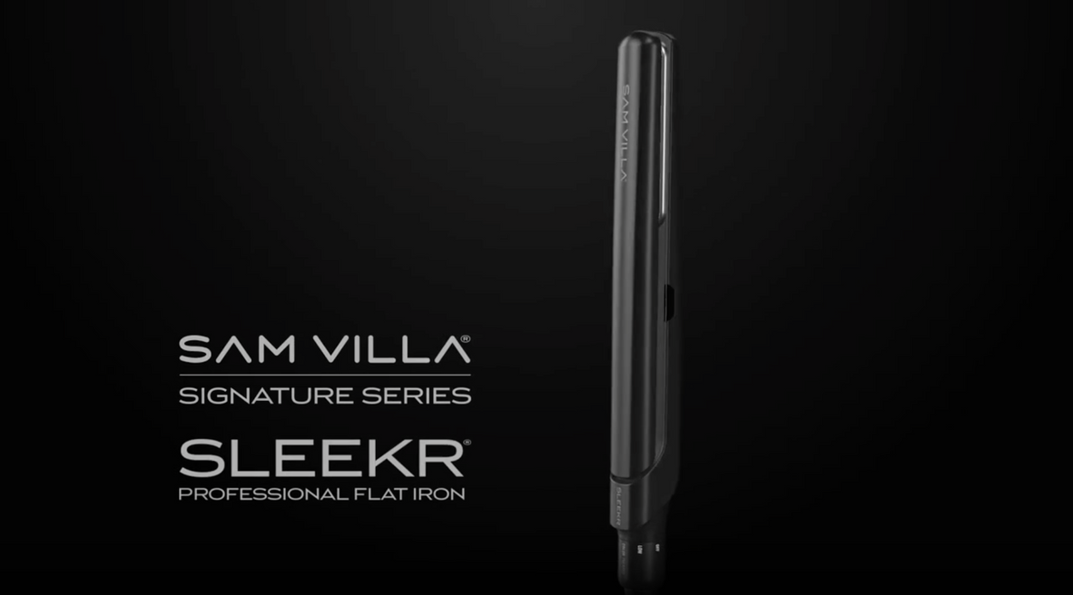 Sam Villa Signature Series SLEEKR Straightening Flat Iron_Features and Benefits. Product specifications