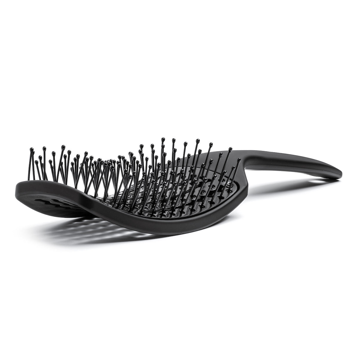 Sam Villa Thermal Ionic Pro Vent Brush, professional vented brush with ceramic thermal core for even heat distribution, heat-resistant ionic nylon bristles for fast drying, detangling, smoothing, and anti-frizz results, reduces static and drying time, perfect for salon-quality blowouts and sleek polished hair